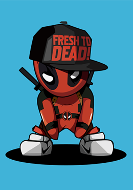 Открытка DeadPool